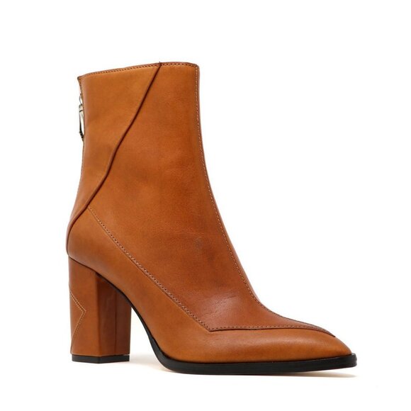 $495 SYLVEN NEW YORK Almasi Leather Block Heel Boot (Women) - Picture 6 of 6
